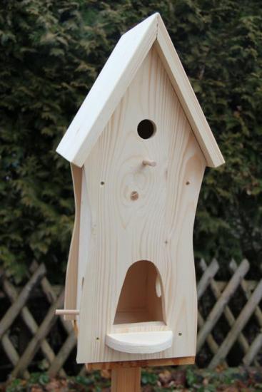 Preview: Woid Herz Nistkasten (N3) Vogelfutterhaus